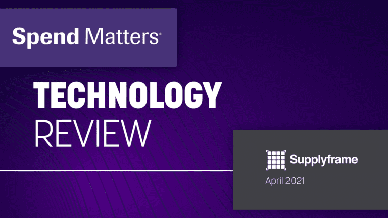 spend matters technology review